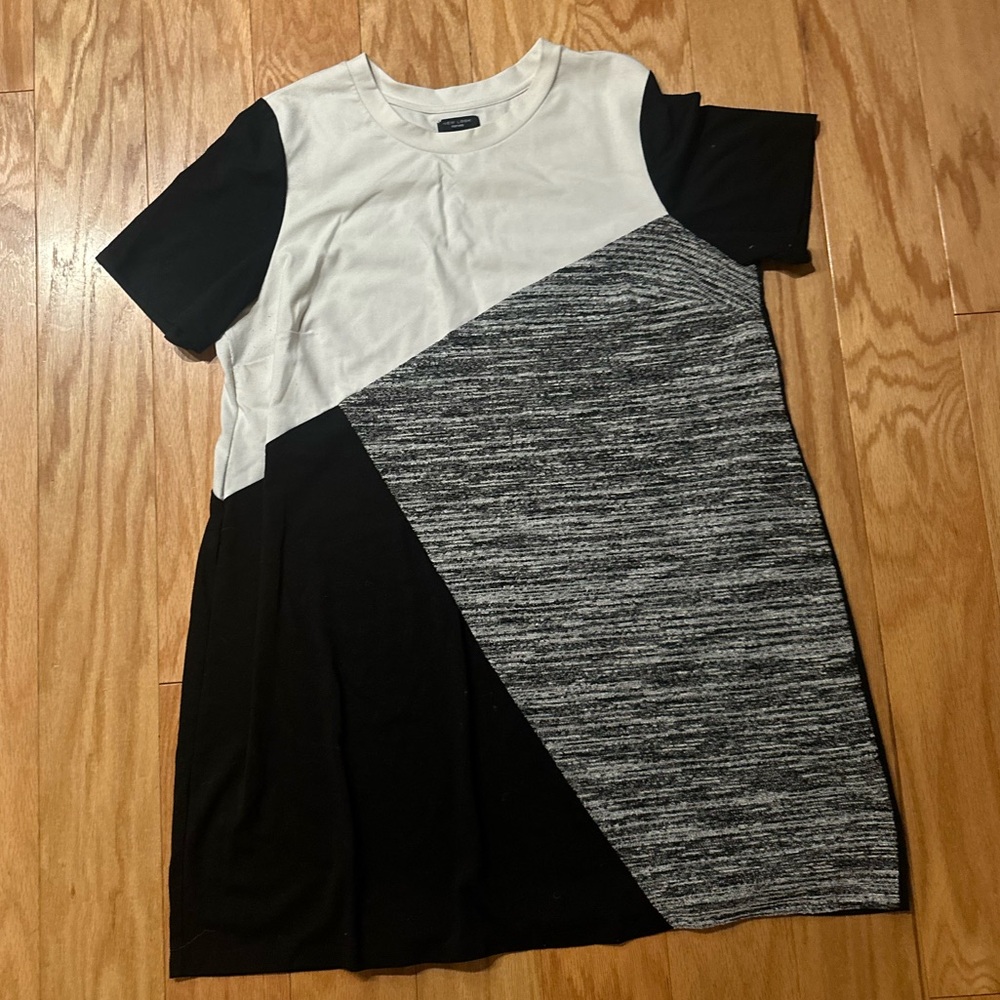 New Look Colorblock Shirt Dress